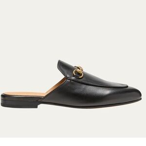 Gucci prince town leather mules